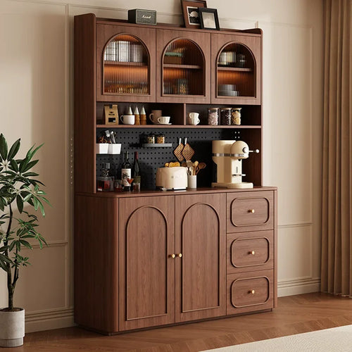 Commercial Shop Wine Cabinet Modern Wood Designer Tall Luxury Restaurant Storage Bar Cabinet Living Room Armoire Home Furniture