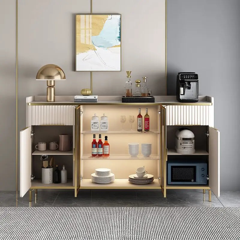 Standing Shop Bar Cabinet Restaurant Living Room Storage Display Luxury Wine Cabinet Commercial Vitrina Lounge Suite Furniture
